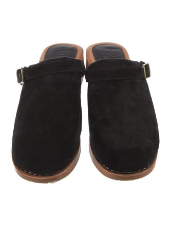 RE/DONE Suede Mules