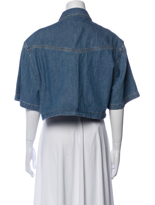 RE/DONE Short Sleeve Crop Top