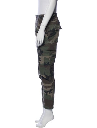 RE/DONE Camouflage Print Straight Leg Pants