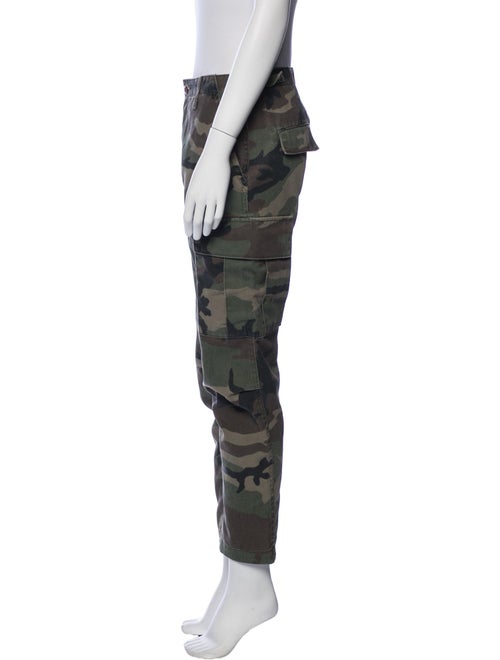 RE/DONE Camouflage Print Straight Leg Pants