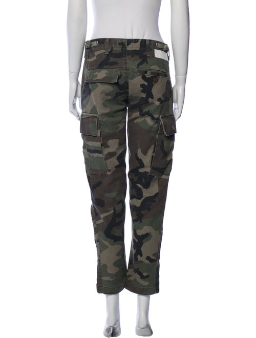 RE/DONE Camouflage Print Straight Leg Pants