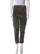 RE/DONE Camouflage Print Straight Leg Pants