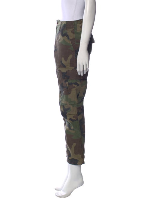 RE/DONE Camouflage Print Straight Leg Pants