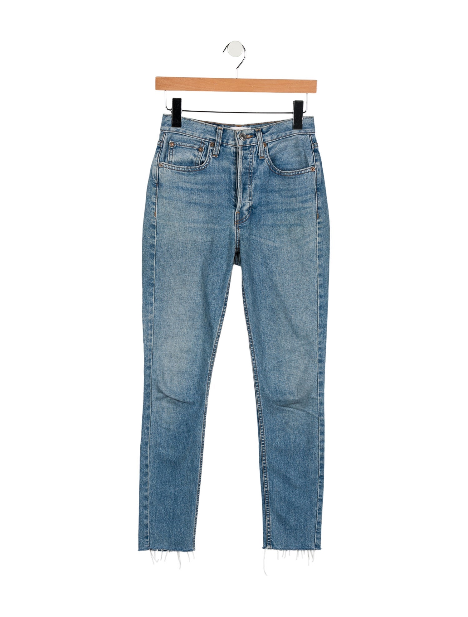 RE/DONE High-Rise Skinny Leg Jeans