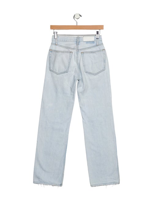 RE/DONE Mid-Rise Straight Leg Jeans