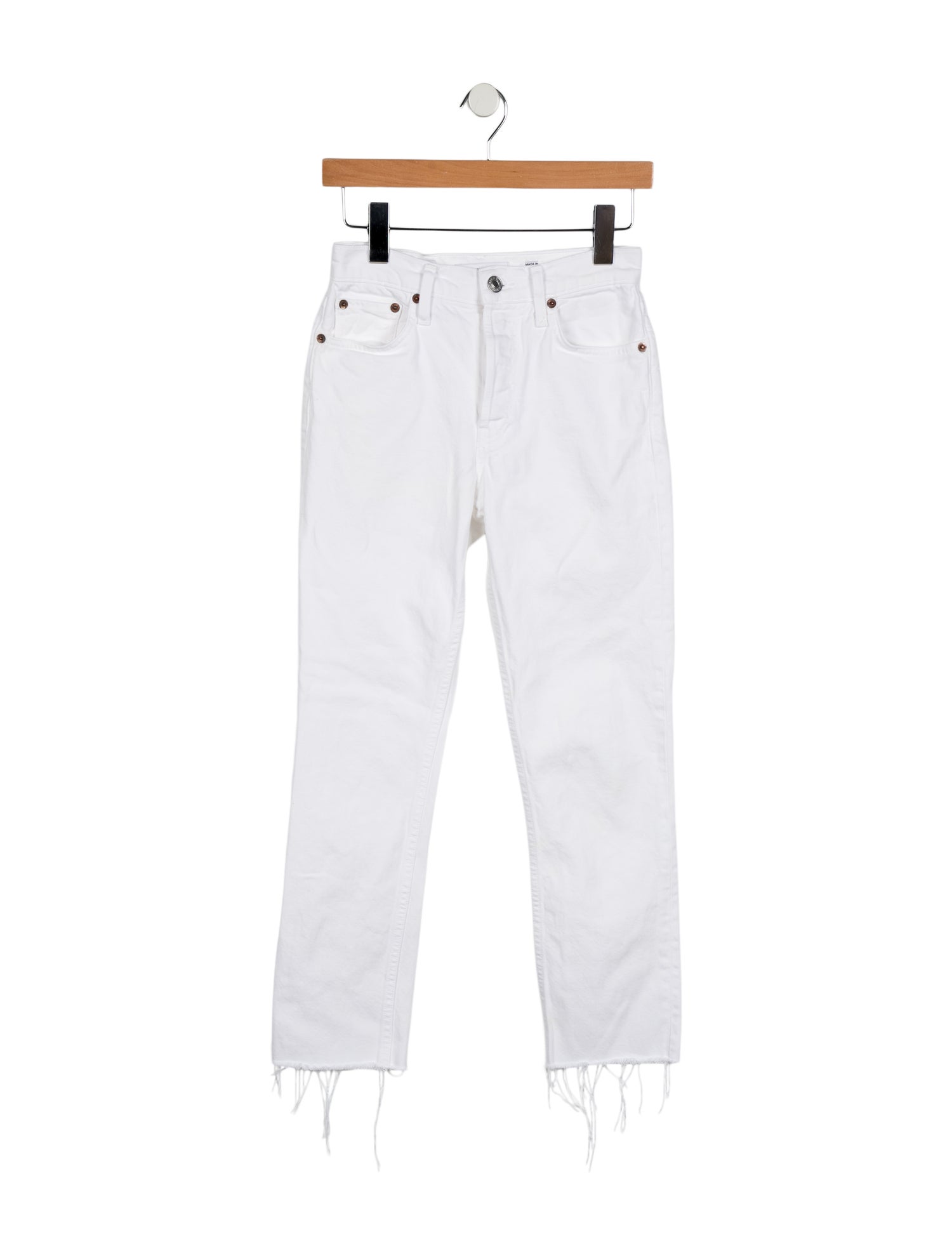 RE/DONE Mid-Rise Straight Leg Jeans