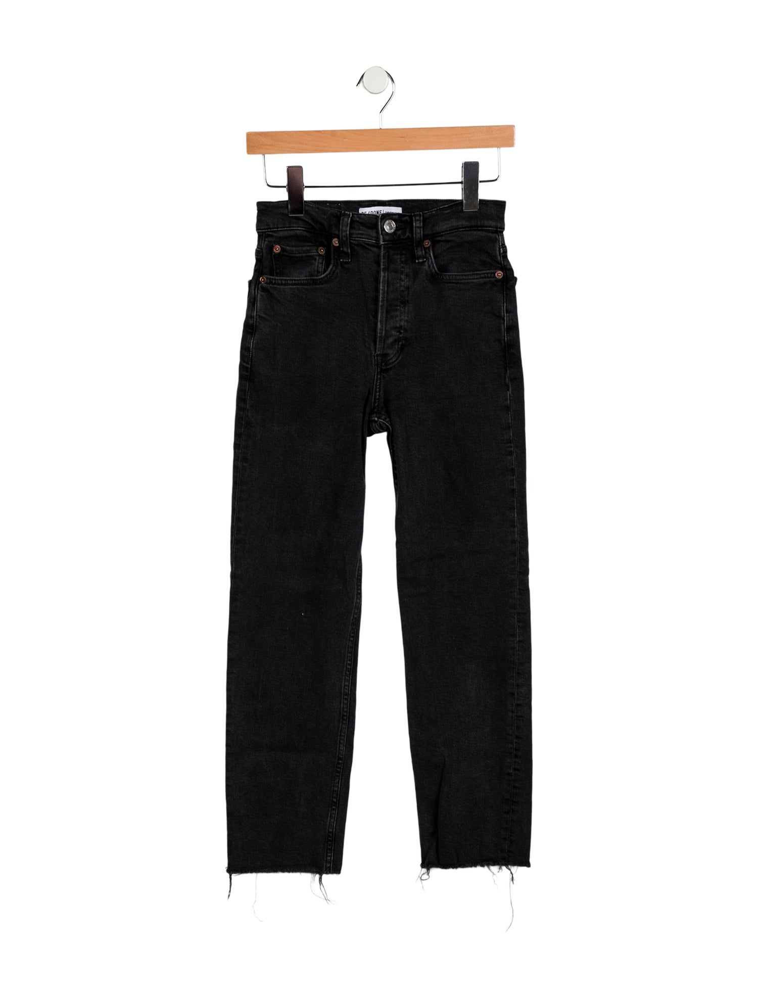 RE/DONE Mid-Rise Straight Leg Jeans