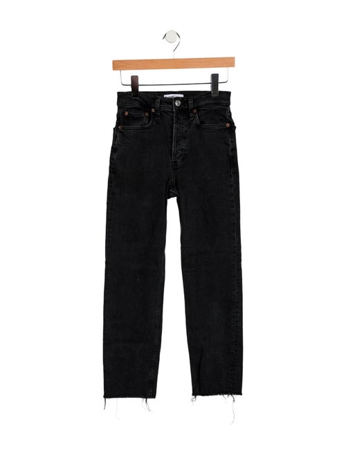 RE/DONE Mid-Rise Straight Leg Jeans