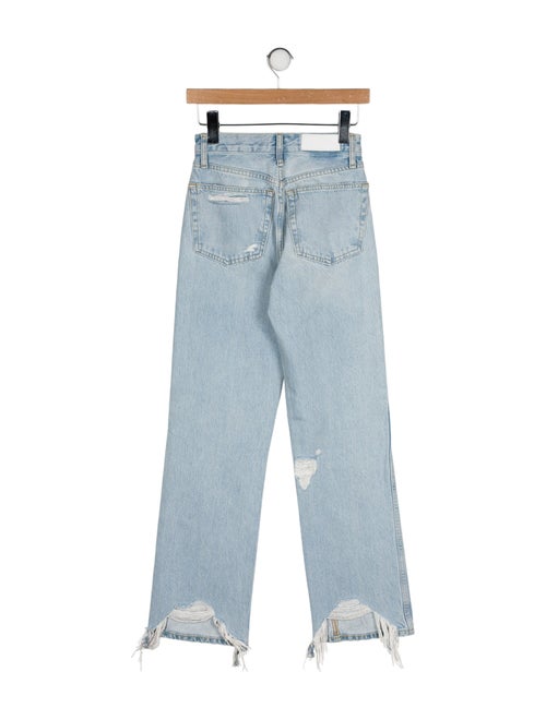 RE/DONE Mid-Rise Straight Leg Jeans