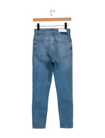 RE/DONE Mid-Rise Skinny Leg Jeans