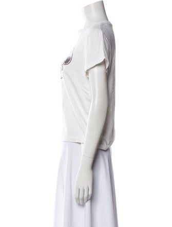 RE/DONE Graphic Print Crew Neck T-Shirt