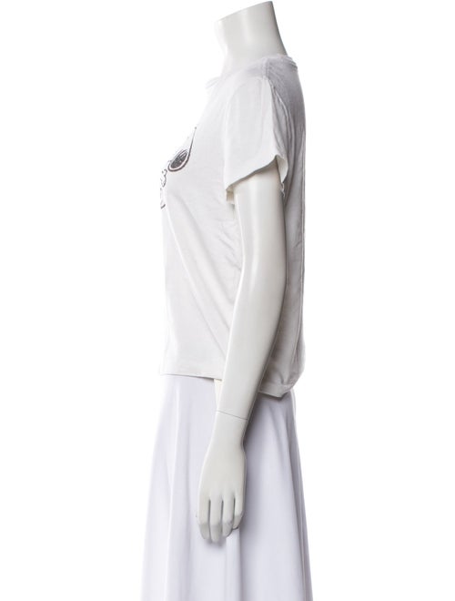 RE/DONE Graphic Print Crew Neck T-Shirt