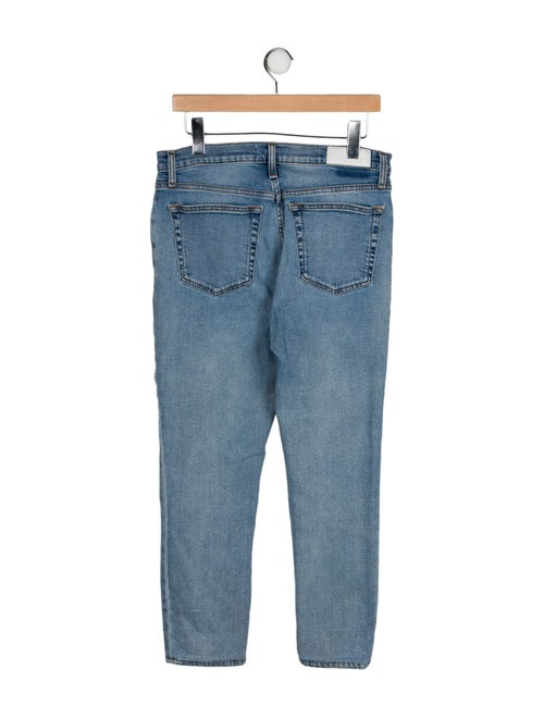 RE/DONE High-Rise Straight Leg Jeans