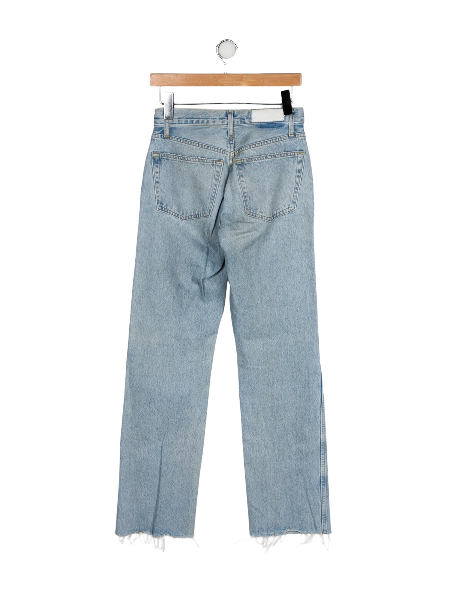 RE/DONE Mid-Rise Wide Leg Jeans