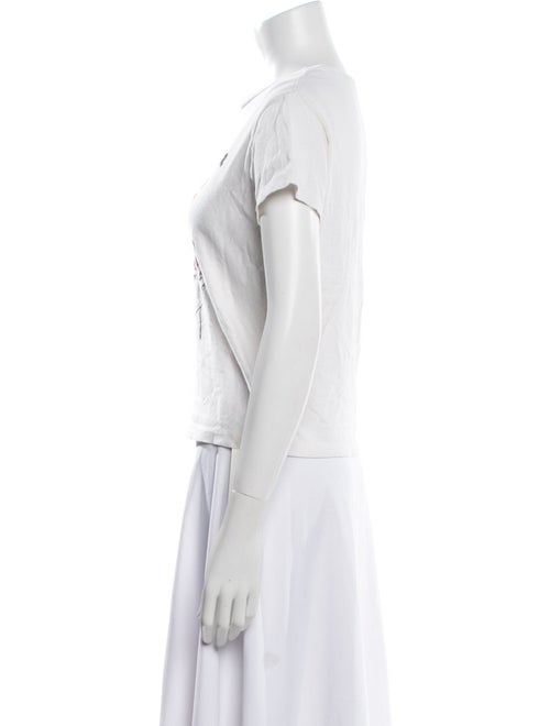 RE/DONE Graphic Print Crew Neck T-Shirt