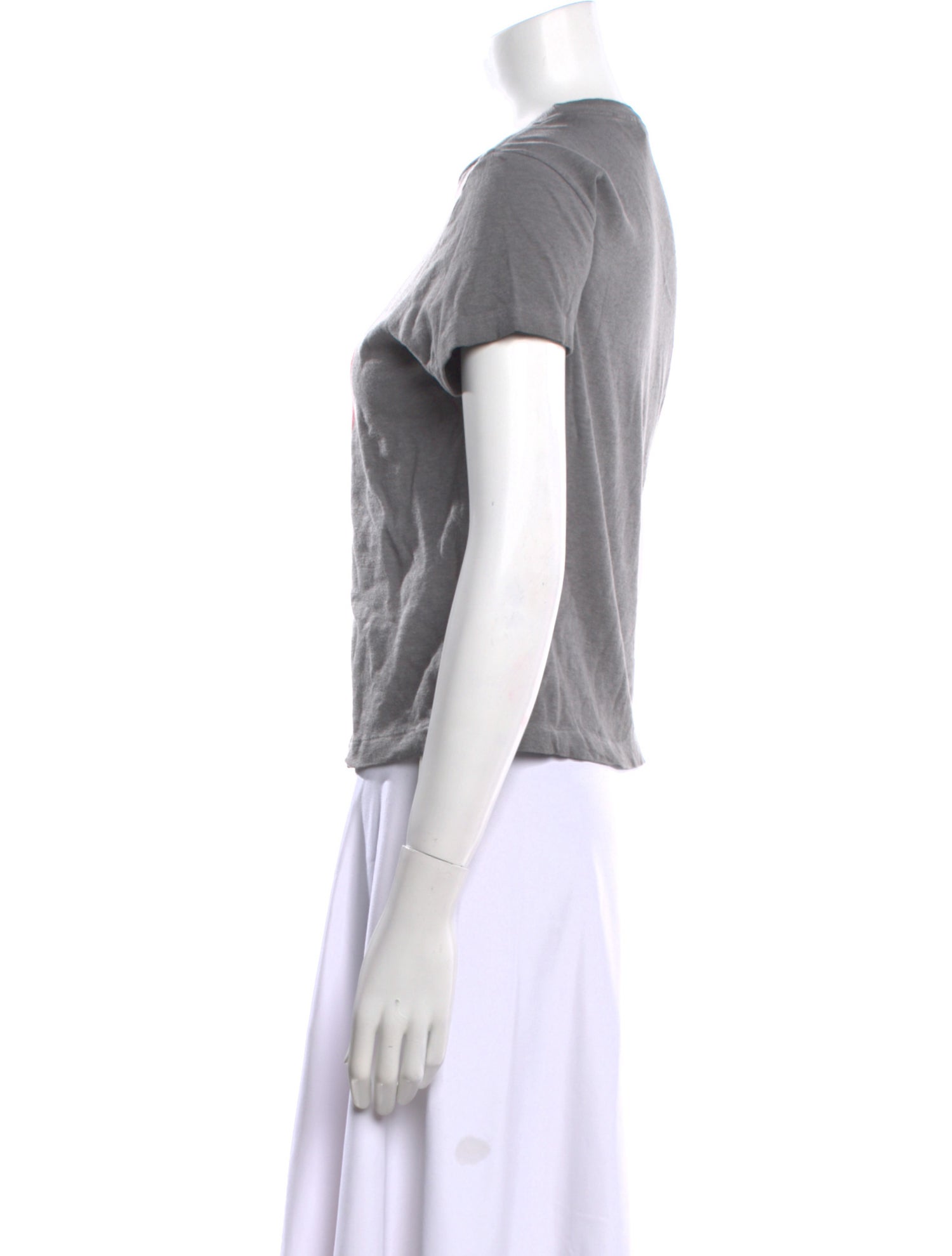 RE/DONE Graphic Print Crew Neck T-Shirt