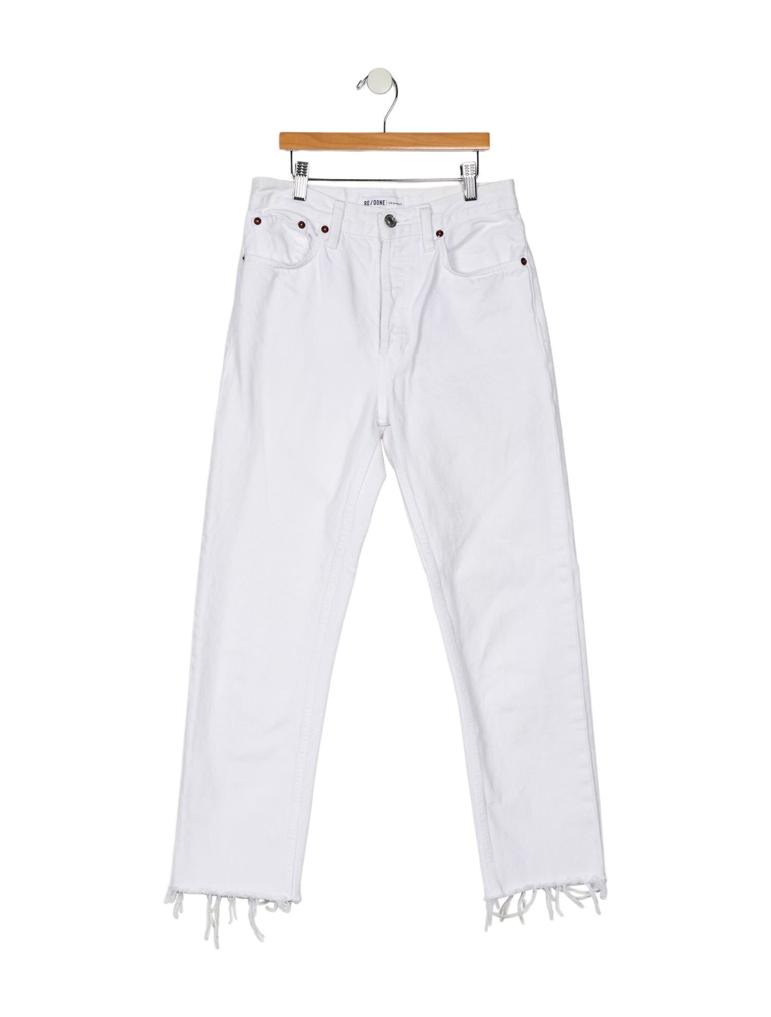 RE/DONE Low-Rise Skinny Leg Jeans