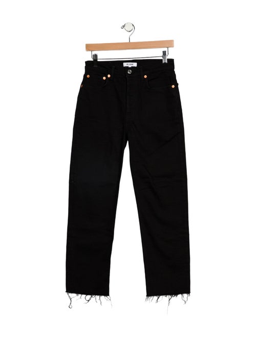 RE/DONE Mid-Rise Straight Leg Jeans