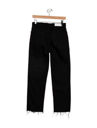 RE/DONE Mid-Rise Straight Leg Jeans