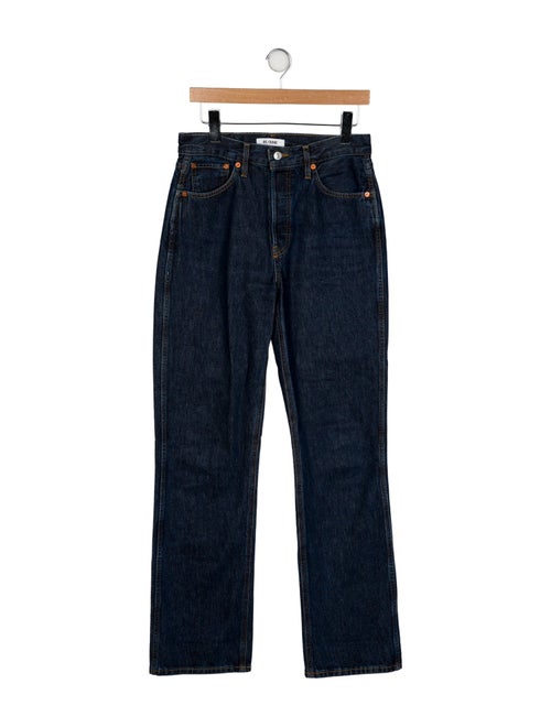 RE/DONE High-Rise Wide Leg Jeans