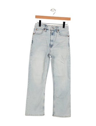 RE/DONE Mid-Rise Straight Leg Jeans