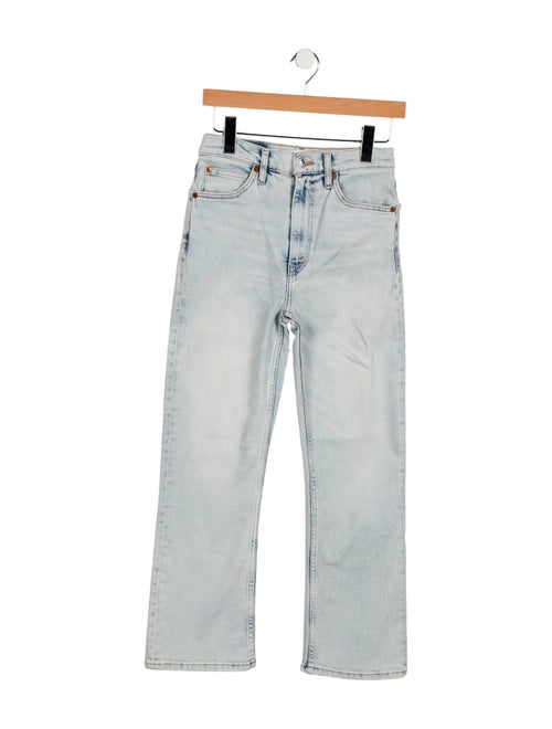 RE/DONE Mid-Rise Straight Leg Jeans