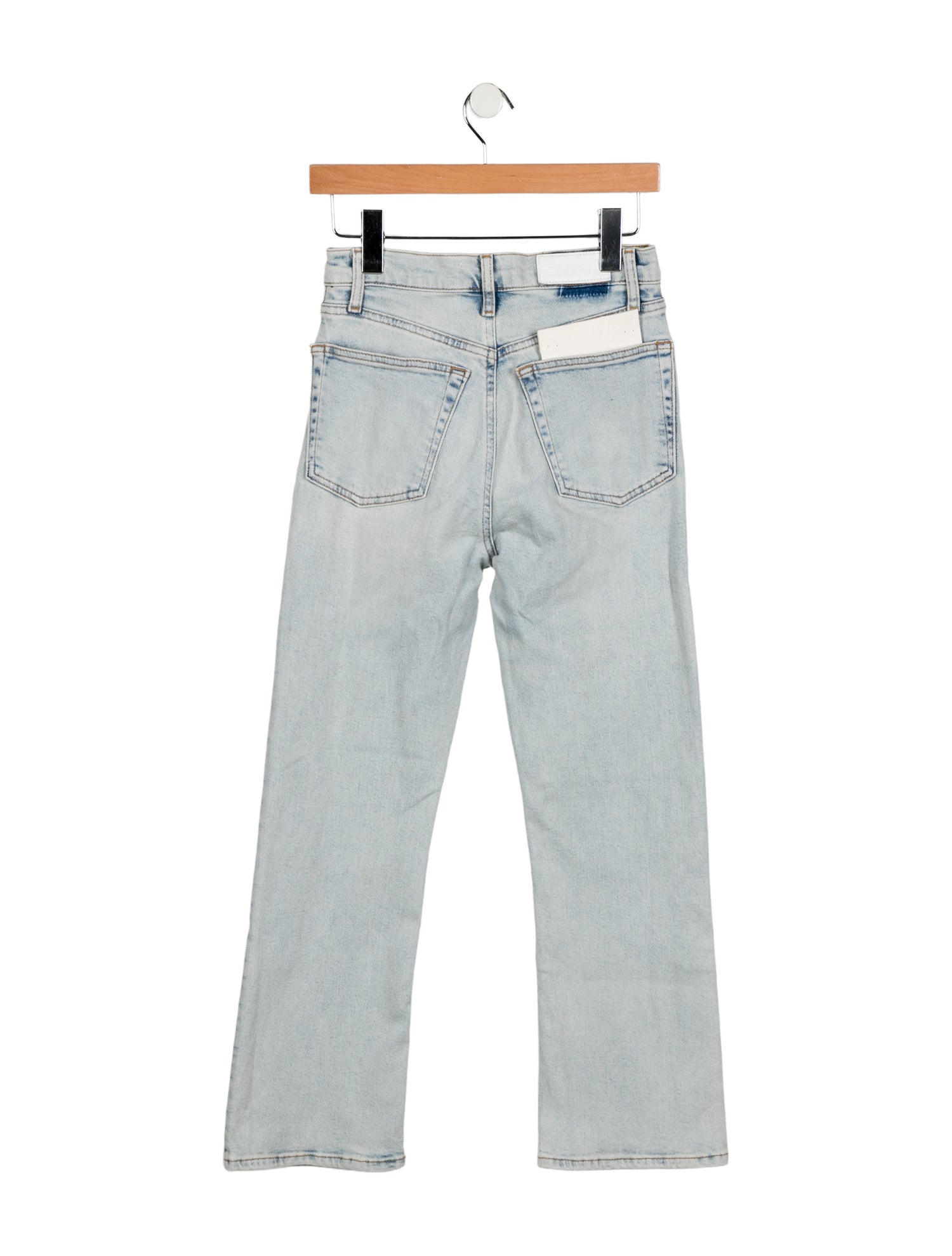 RE/DONE Mid-Rise Straight Leg Jeans