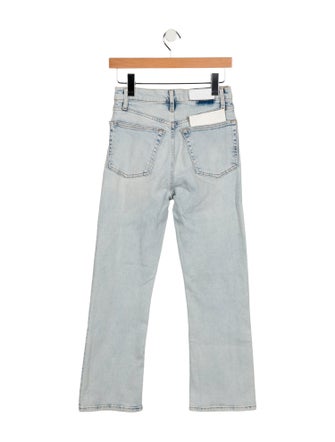 RE/DONE Mid-Rise Straight Leg Jeans