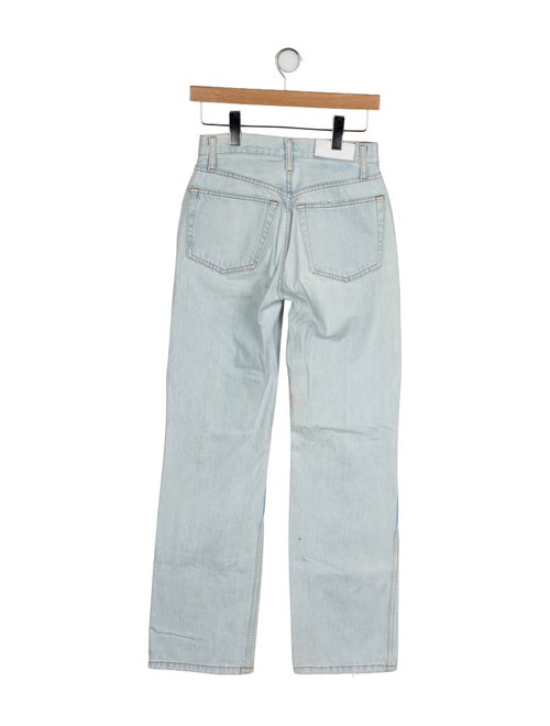 RE/DONE Mid-Rise Straight Leg Jeans