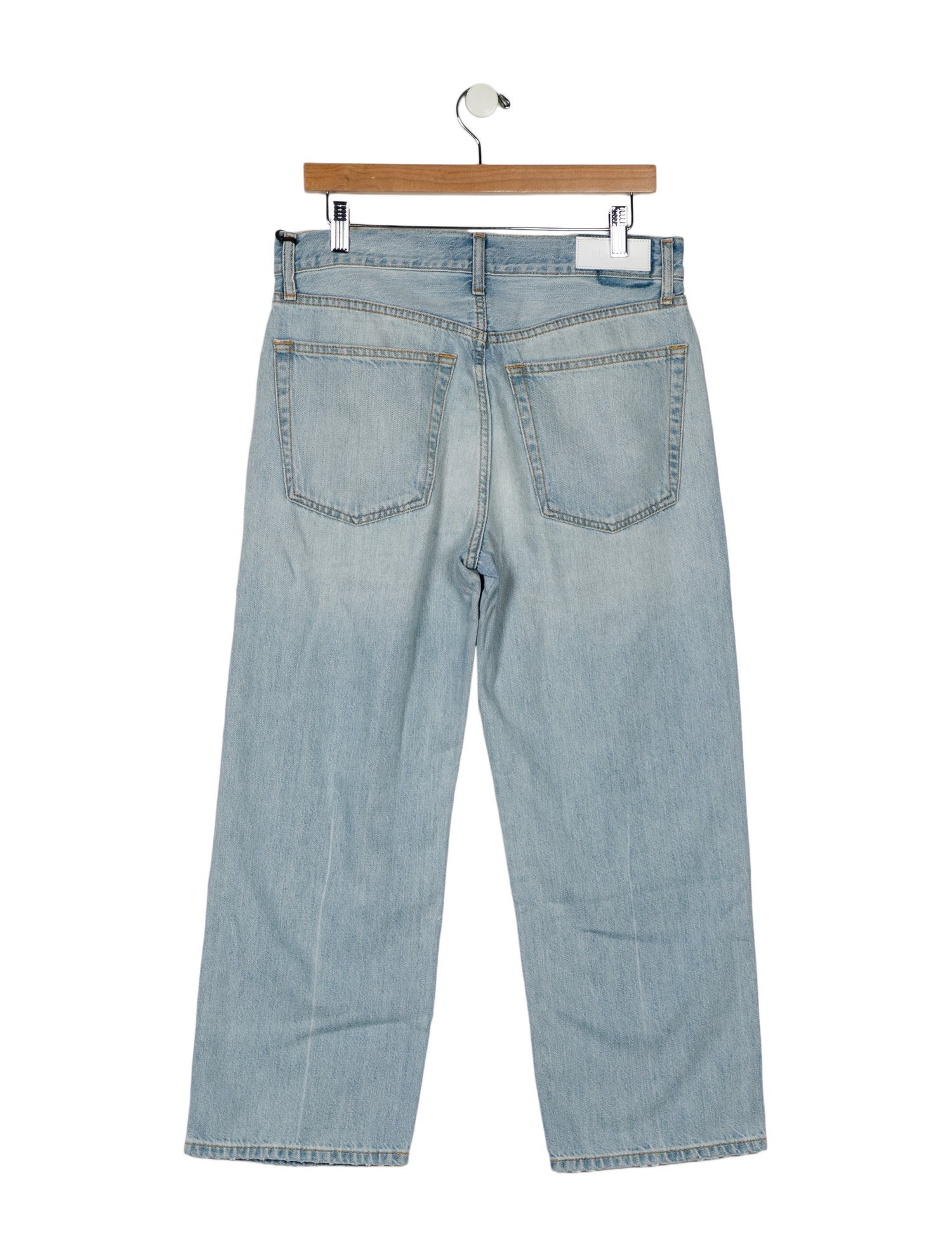 RE/DONE High-Rise Wide Leg Jeans