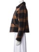 RE/DONE Wool Plaid Print Jacket