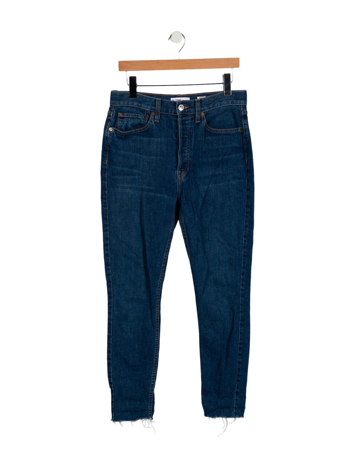 RE/DONE High-Rise Skinny Leg Jeans