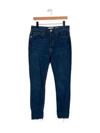 RE/DONE High-Rise Skinny Leg Jeans