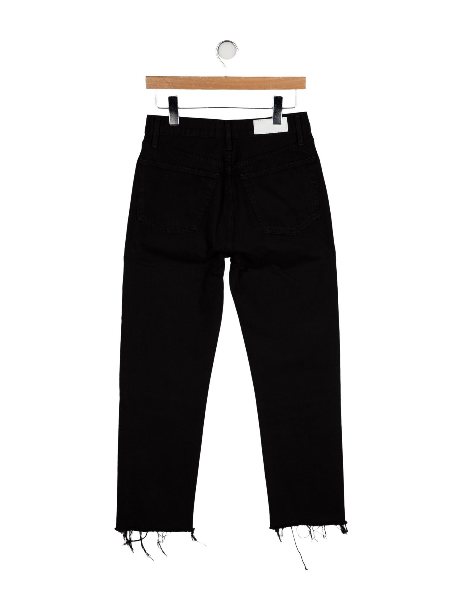RE/DONE High-Rise Straight Leg Jeans