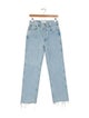 RE/DONE High-Rise Straight Leg Jeans