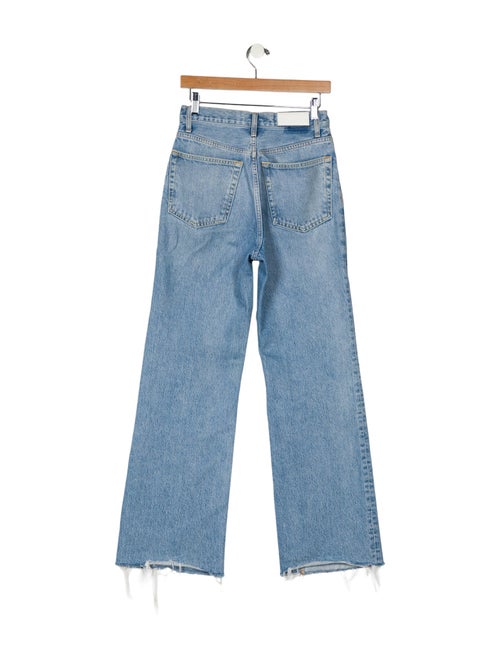 RE/DONE High-Rise Wide Leg Jeans
