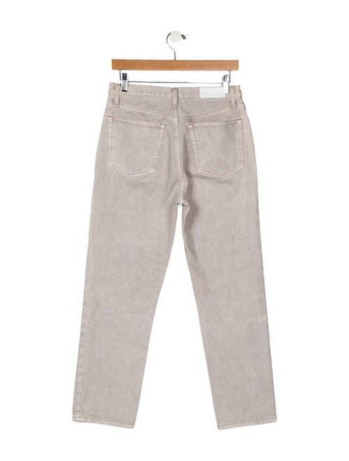 RE/DONE High-Rise Straight Leg Jeans