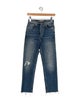 RE/DONE High-Rise Straight Leg Jeans