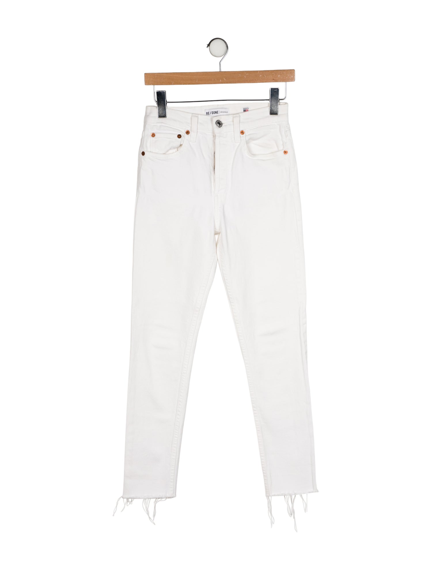 RE/DONE Mid-Rise Skinny Leg Jeans