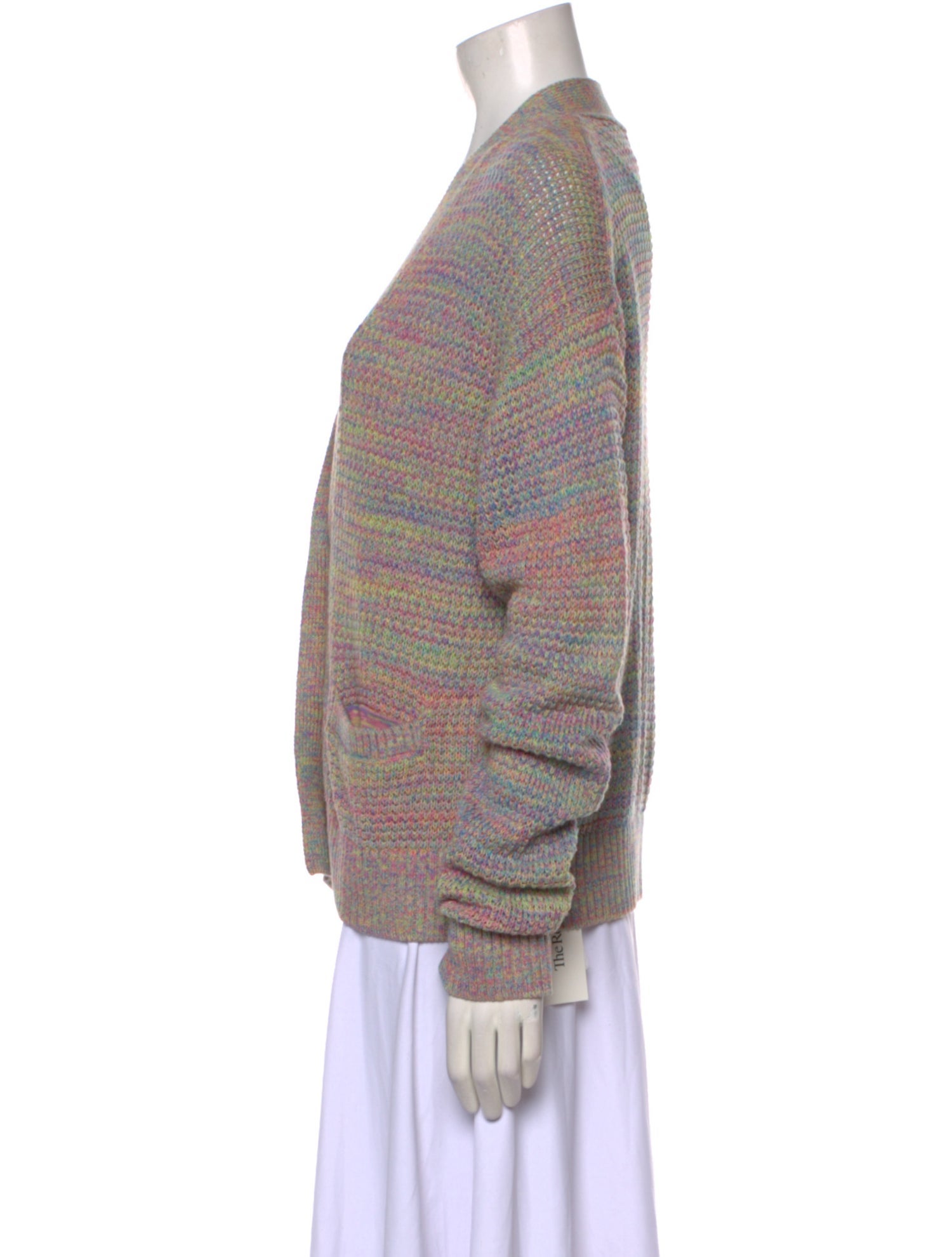 RE/DONE Striped V-Neck Sweater