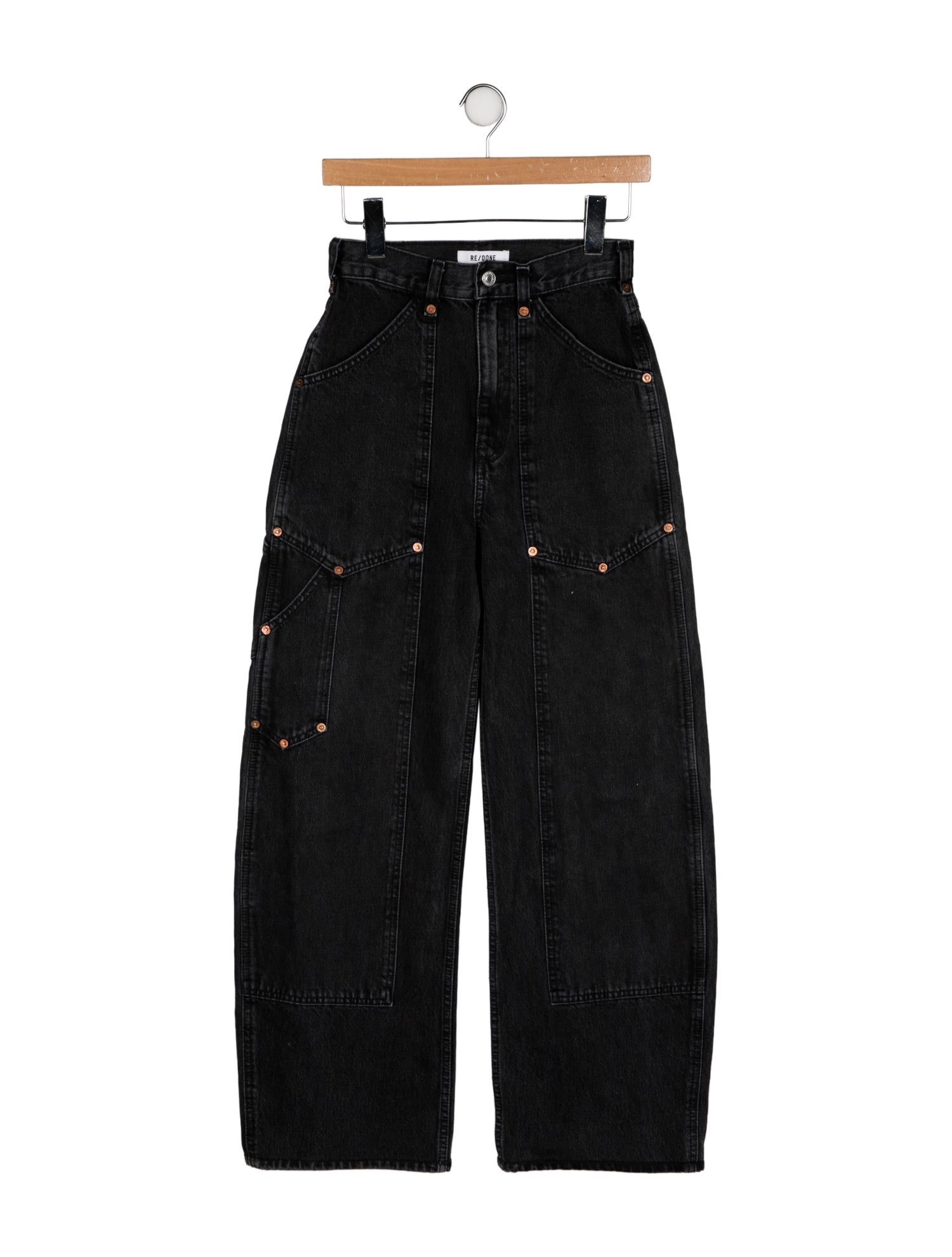 RE/DONE High-Rise Wide Leg Jeans