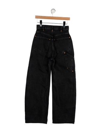 RE/DONE High-Rise Wide Leg Jeans