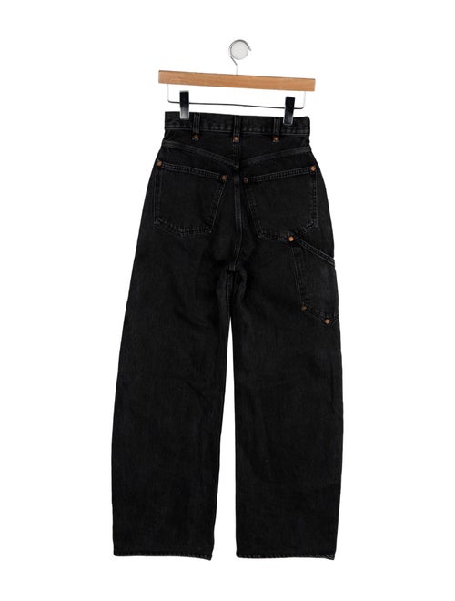 RE/DONE High-Rise Wide Leg Jeans