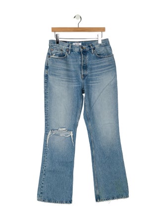 RE/DONE High-Rise Wide Leg Jeans