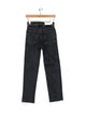 RE/DONE High-Rise Straight Leg Jeans