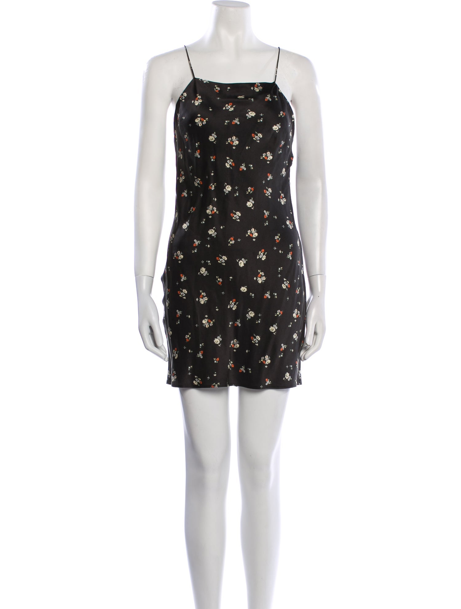 RE/DONE Silk Mini Dress