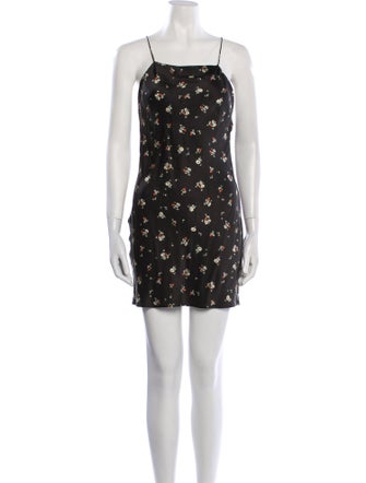 RE/DONE Silk Mini Dress