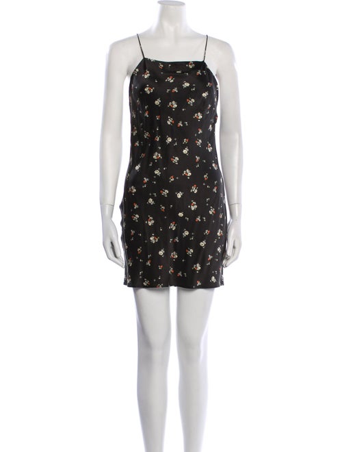 RE/DONE Silk Mini Dress