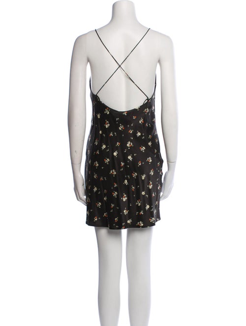 RE/DONE Silk Mini Dress