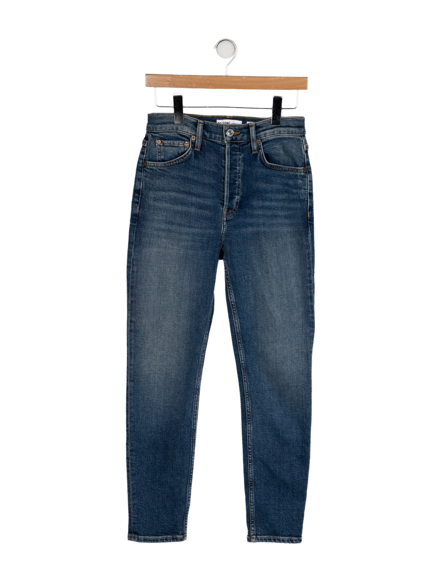 RE/DONE Mid-Rise Skinny Leg Jeans